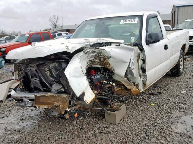 3GCEC14Z06G254291 - 2006 CHEVROLET SILVERADO WHITE photo 2