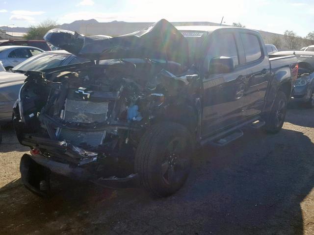 1GCGSCEN4J1207131 - 2018 CHEVROLET COLORADO L BLACK photo 2