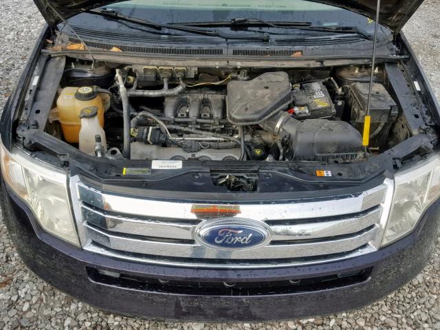 2FMDK38C87BA49625 - 2007 FORD EDGE SEL BLUE photo 7