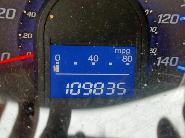 JHMGE88449S022587 - 2009 HONDA FIT SPORT BLACK photo 8