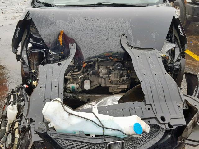 JHMGE88449S022587 - 2009 HONDA FIT SPORT BLACK photo 9