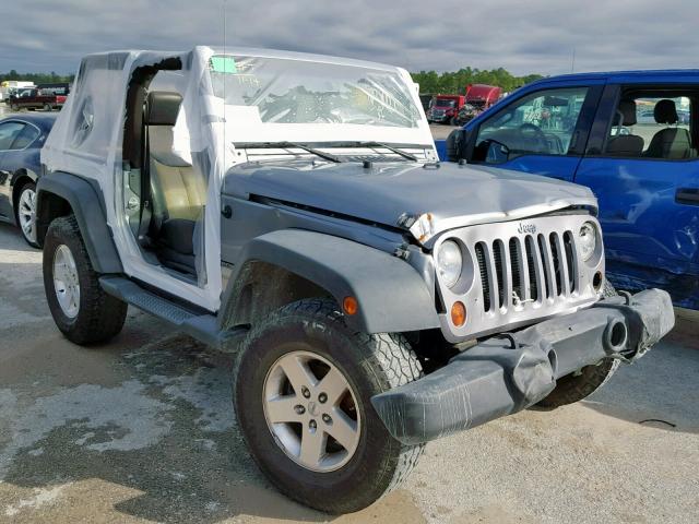 1C4AJWAG5DL701802 - 2013 JEEP WRANGLER S GRAY photo 9