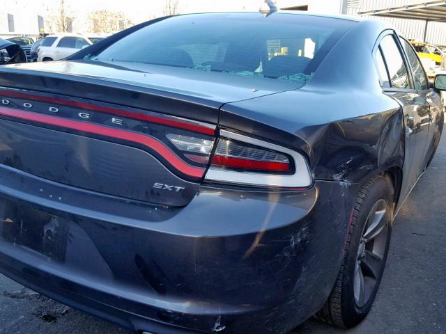 2C3CDXHG4GH241226 - 2016 DODGE CHARGER SX CHARCOAL photo 4