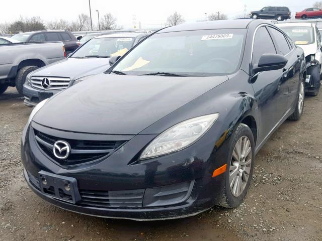 1YVHP81B595M52257 - 2009 MAZDA 6 S BLACK photo 2