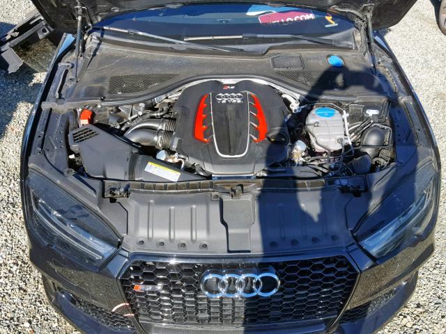 WUAW2BFC2GN900870 - 2016 AUDI RS7 BLACK photo 7