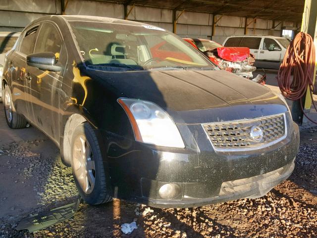 3N1AB61E18L690497 - 2008 NISSAN SENTRA 2.0 BLACK photo 1