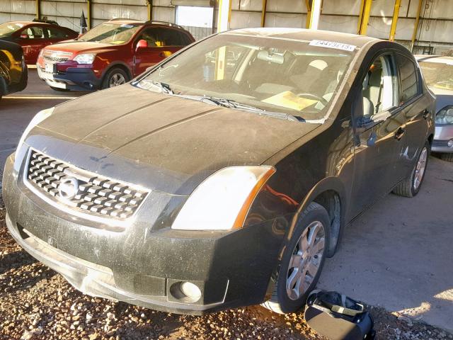 3N1AB61E18L690497 - 2008 NISSAN SENTRA 2.0 BLACK photo 2