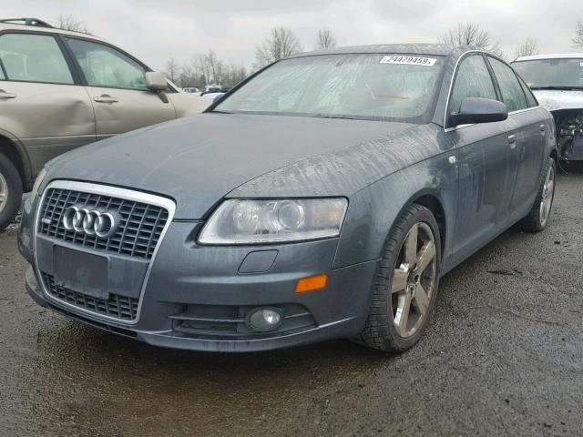 WAUEH94F97N080698 - 2007 AUDI A6 S-LINE GRAY photo 2