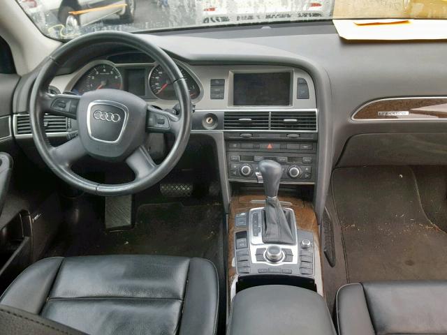 WAUEH94F97N080698 - 2007 AUDI A6 S-LINE GRAY photo 9