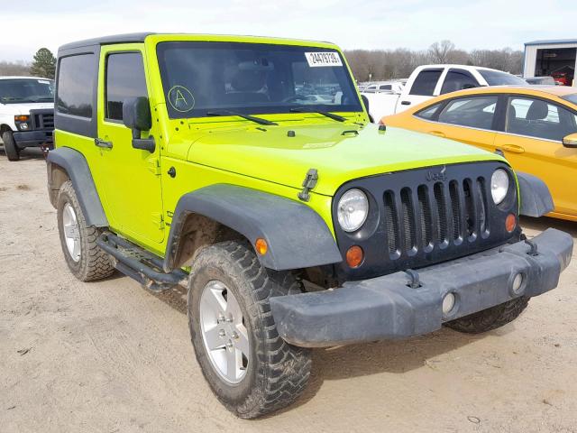 1C4AJWAG1DL531020 - 2013 JEEP WRANGLER S GREEN photo 1