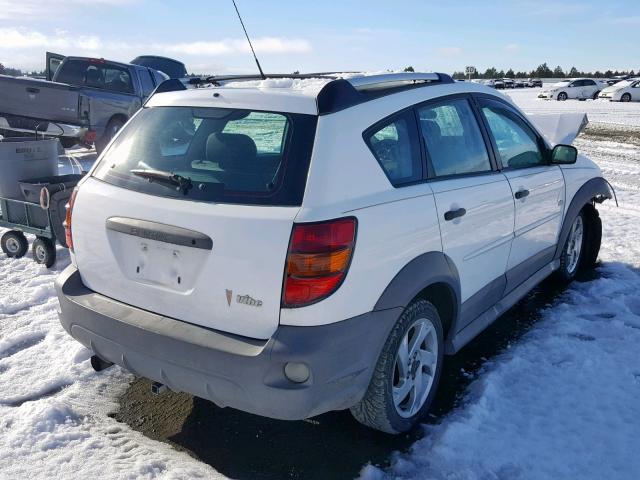 5Y2SL628X4Z461486 - 2004 PONTIAC VIBE WHITE photo 4