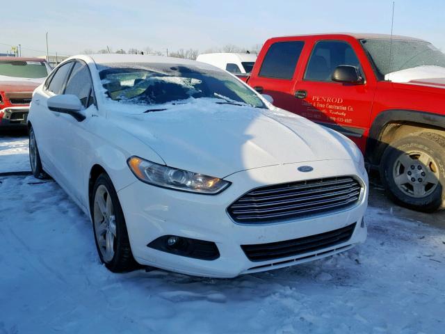 3FA6P0G76GR238721 - 2016 FORD FUSION S WHITE photo 1