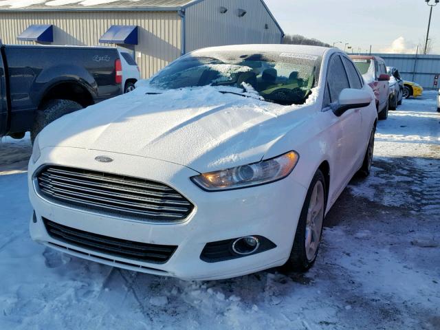 3FA6P0G76GR238721 - 2016 FORD FUSION S WHITE photo 2