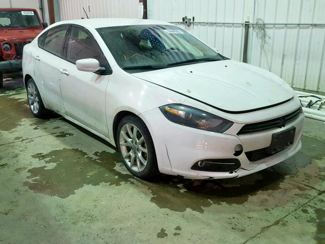 1C3CDFBA4DD333685 - 2013 DODGE DART SXT WHITE photo 1