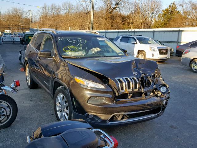 1C4PJMDS3GW115438 - 2016 JEEP CHEROKEE L BLACK photo 1