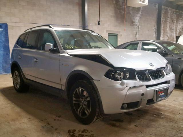 WBXPA93406WG90908 - 2006 BMW X3 3.0I SILVER photo 1