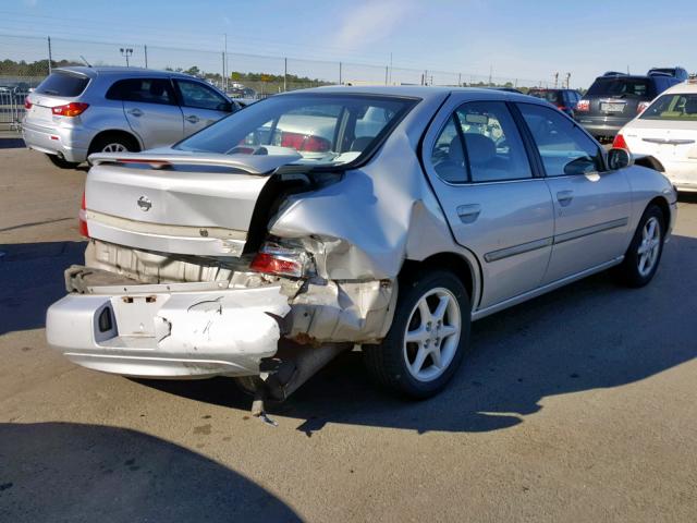 1N4DL01DXYC125226 - 2000 NISSAN ALTIMA XE SILVER photo 4