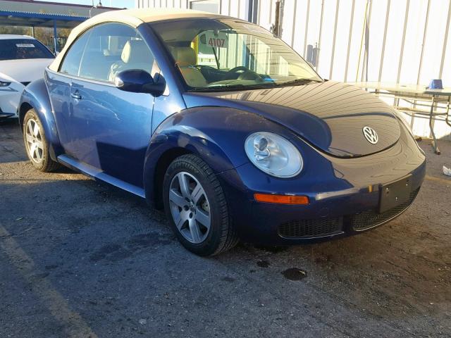 3VWRF31Y96M333196 - 2006 VOLKSWAGEN NEW BEETLE Blau Foto 1
