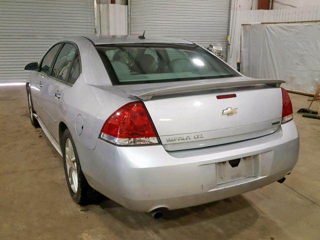 2G1WC5E31D1232028 - 2013 CHEVROLET IMPALA LTZ SILVER photo 3