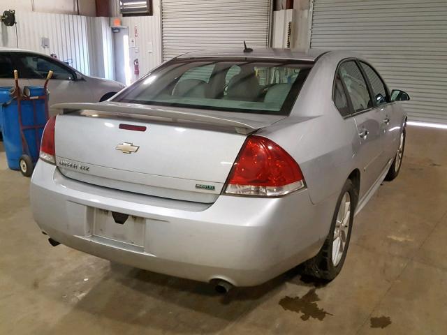 2G1WC5E31D1232028 - 2013 CHEVROLET IMPALA LTZ SILVER photo 4