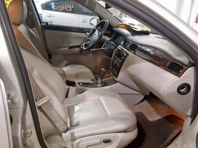 2G1WC5E31D1232028 - 2013 CHEVROLET IMPALA LTZ SILVER photo 5