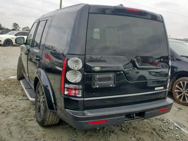 SALAK2V63FA775993 - 2015 LAND ROVER LR4 HSE LU BLACK photo 3