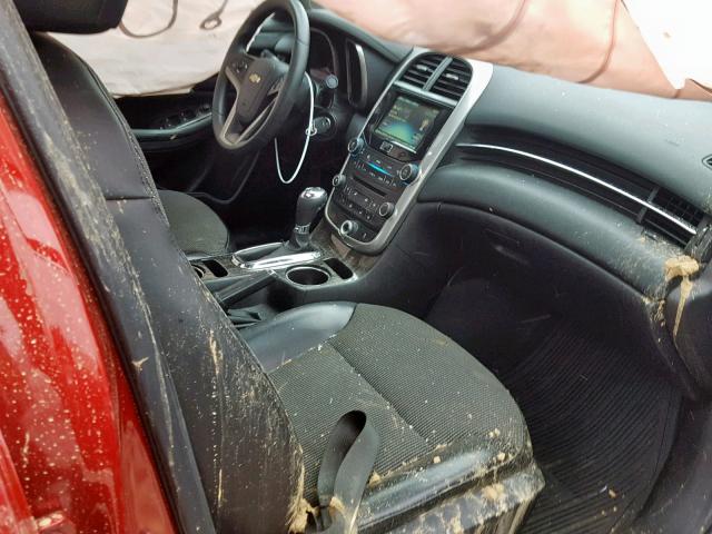 1G11C5SL5EF151820 - 2014 CHEVROLET MALIBU 1LT RED photo 5