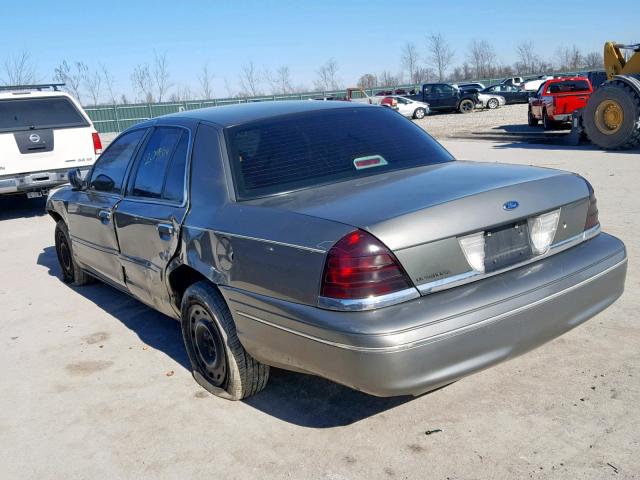 2FAFP71W94X171148 - 2004 FORD CROWN VICT GRAY photo 3