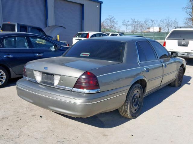 2FAFP71W94X171148 - 2004 FORD CROWN VICT GRAY photo 4