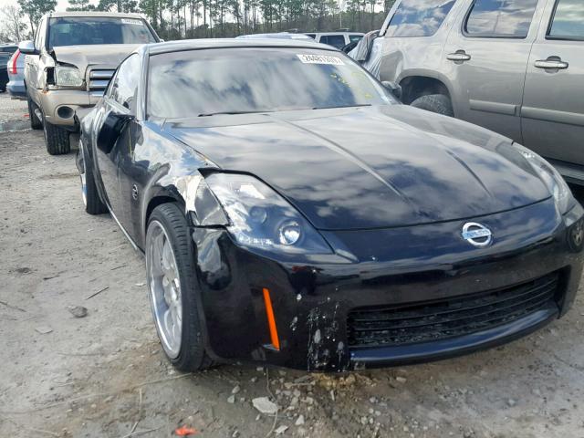 JN1AZ34D44T152122 - 2004 NISSAN 350Z COUPE BLACK photo 1