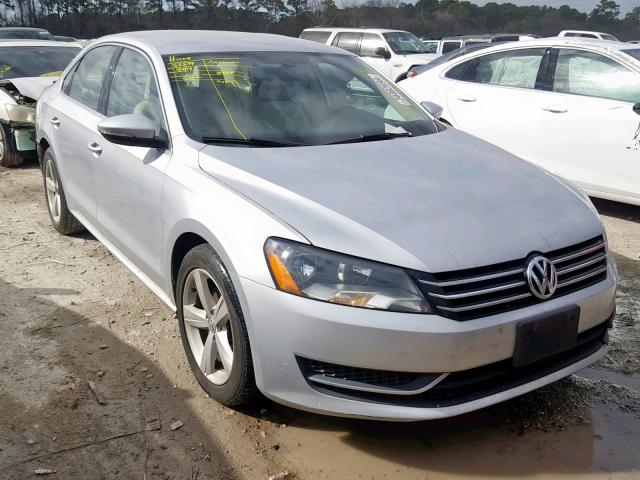 1VWBH7A39CC036269 - 2012 VOLKSWAGEN PASSAT SE GRAY photo 1