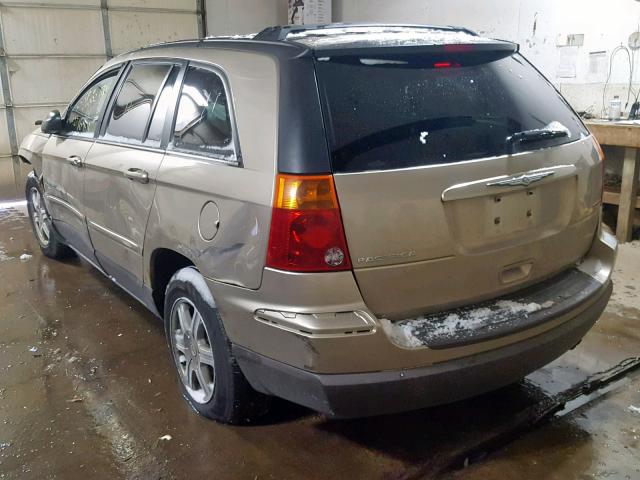 2C8GF68434R549824 - 2004 CHRYSLER PACIFICA GOLD photo 3