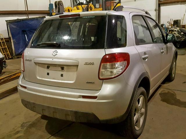 JS2YB417095100072 - 2009 SUZUKI SX4 TOURIN SILVER photo 4