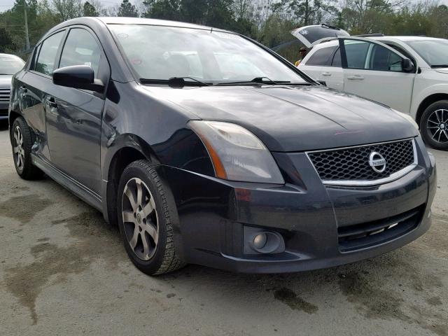 3N1AB6AP9CL769345 - 2012 NISSAN SENTRA 2.0 BLACK photo 1