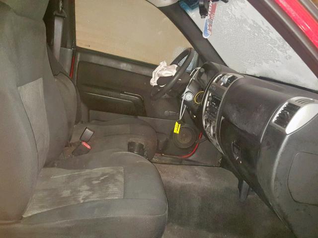 1GCDT39E888212795 - 2008 CHEVROLET COLORADO L RED photo 5