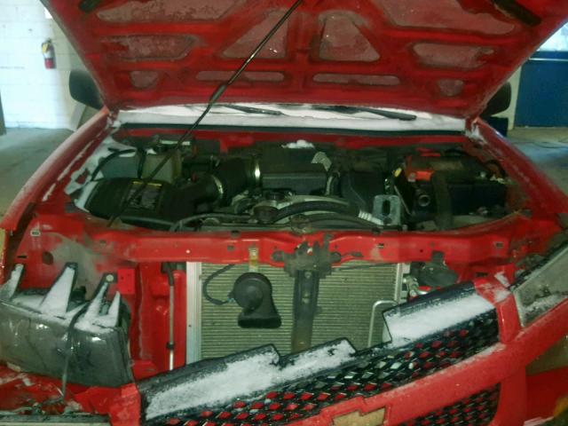 1GCDT39E888212795 - 2008 CHEVROLET COLORADO L RED photo 7