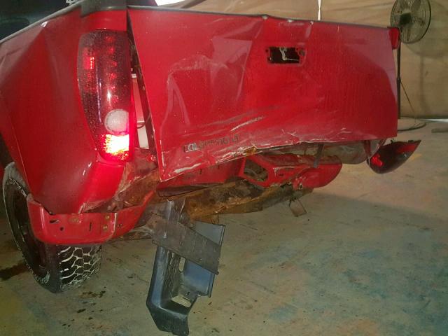 1GCDT39E888212795 - 2008 CHEVROLET COLORADO L RED photo 9