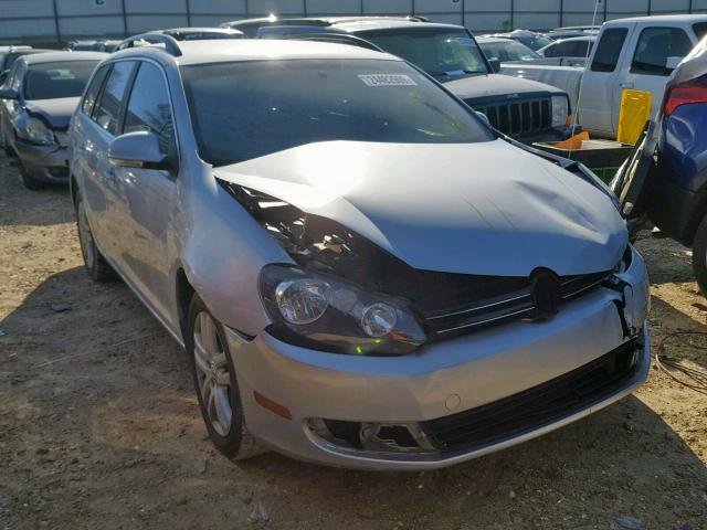 3VWPL7AJXEM613587 - 2014 VOLKSWAGEN JETTA TDI SILVER photo 1