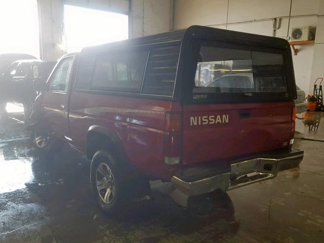 1N6SD11Y1VC405214 - 1997 NISSAN TRUCK XE RED photo 3