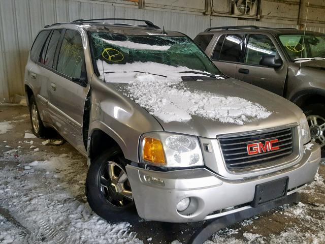 1GKDT13S742315100 - 2004 GMC ENVOY SILVER photo 1