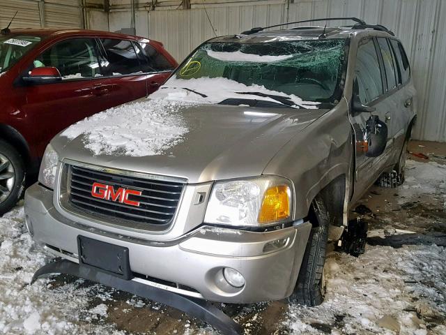 1GKDT13S742315100 - 2004 GMC ENVOY SILVER photo 2