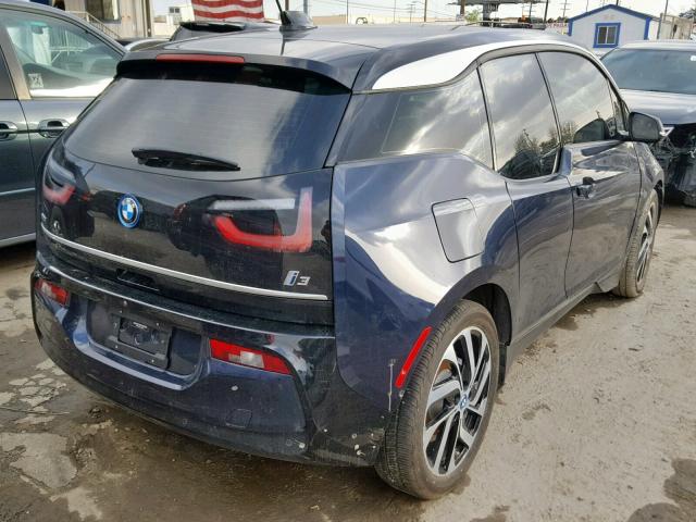 WBY7Z2C5XJVE64832 - 2018 BMW I3 BEV BLUE photo 4