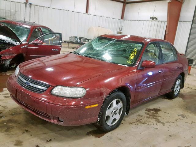 1G1NE52J22M614613 - 2002 CHEVROLET MALIBU LS 红色 照片 2