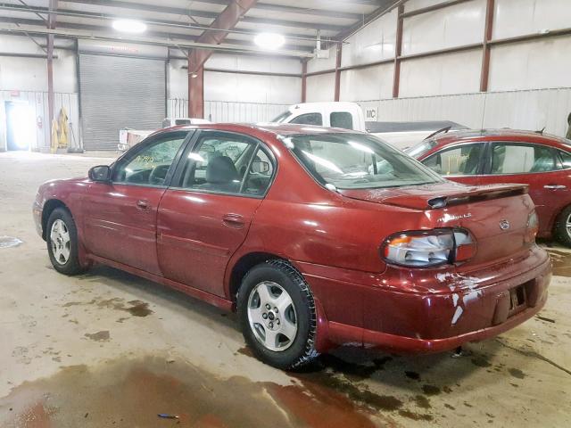 1G1NE52J22M614613 - 2002 CHEVROLET MALIBU LS 红色 照片 3