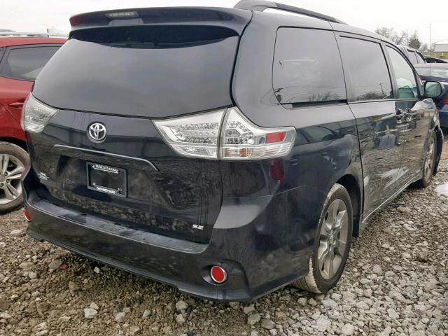 5TDXK3DC5CS215874 - 2012 TOYOTA SIENNA SPO BLACK photo 4