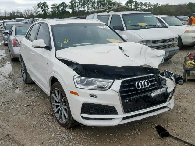 WA1BCCFS4JR034587 - 2018 AUDI Q3 PREMIUM WHITE photo 1