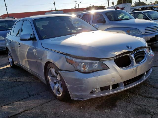 WBANE535X7CY04825 - 2007 BMW 525 I SILVER photo 1