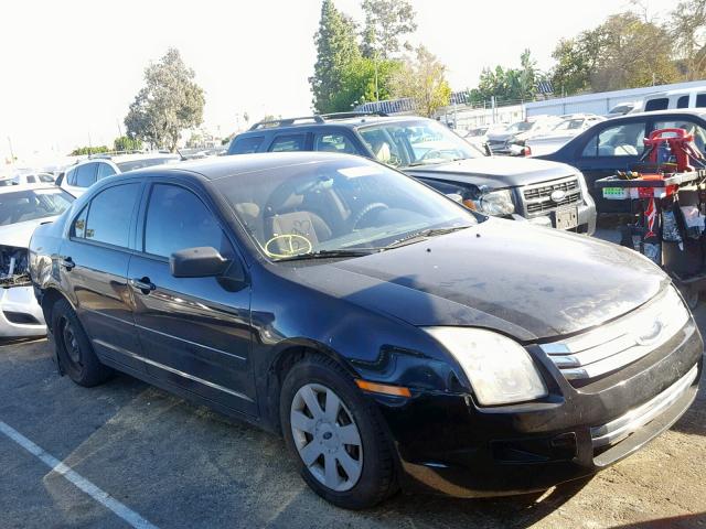 3FAHP06Z77R211703 - 2007 FORD FUSION S BLACK photo 1