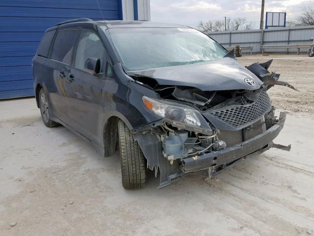 5TDXK3DCXBS034901 - 2011 TOYOTA SIENNA SPO BLACK photo 1