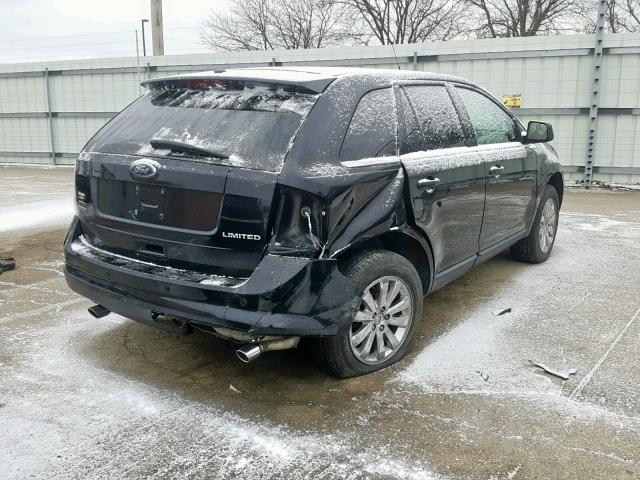 2FMDK39C79BA81807 - 2009 FORD EDGE LIMIT BLACK photo 4